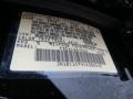  2012 Versa 1.8 S Hatchback Super Black Color Code KH3
