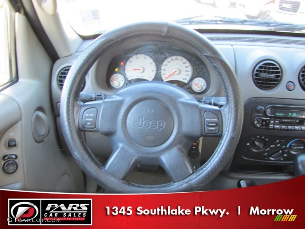 2003 Liberty Sport 4x4 - Cactus Green Pearl / Taupe photo #11