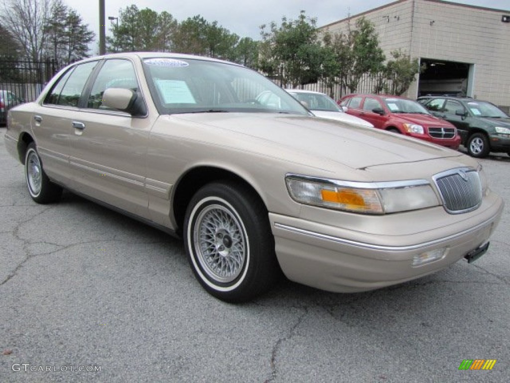 Light Prairie Tan Metallic 1997 Mercury Grand Marquis LS Exterior Photo #69248379