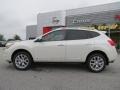 2012 Pearl White Nissan Rogue SV  photo #2