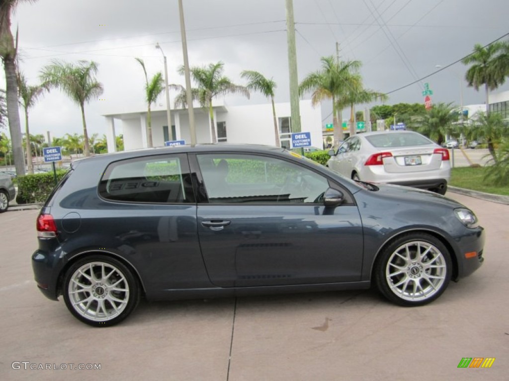 Blue Graphite Metallic 2011 Volkswagen Golf 2 Door Exterior Photo #69248883