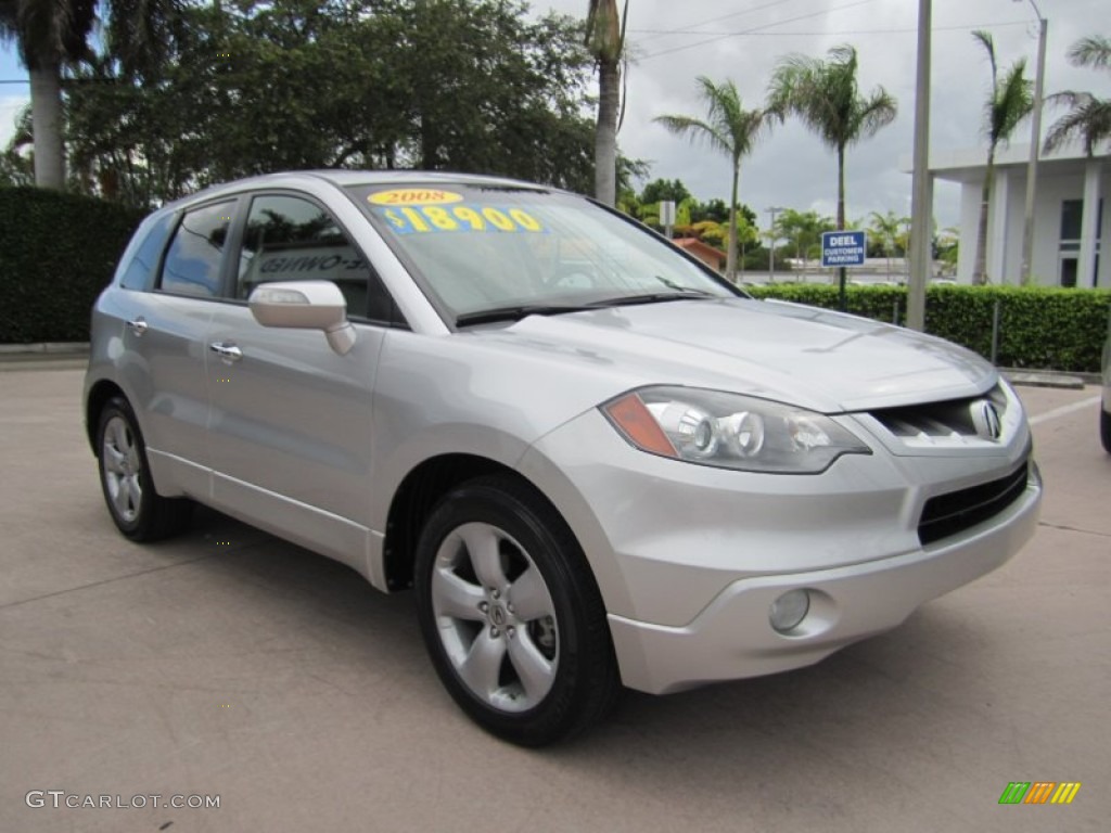 2008 RDX  - Alabaster Silver Metallic / Taupe photo #7