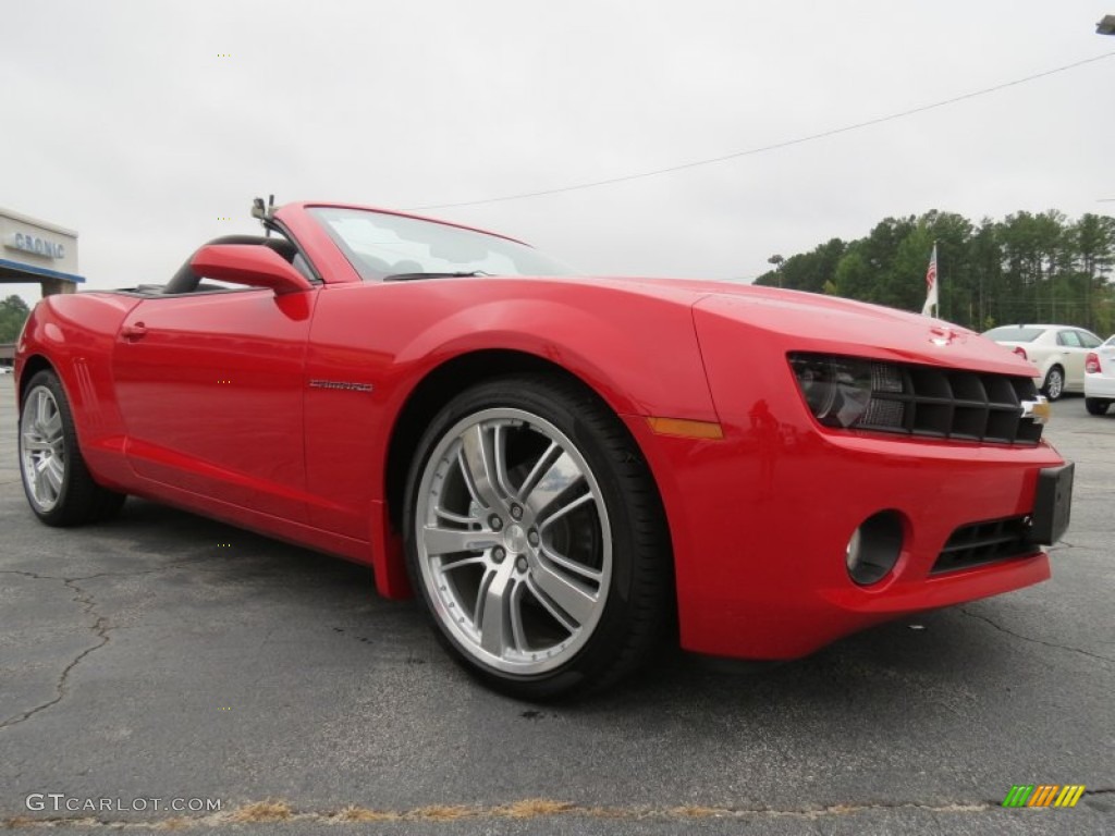 Victory Red 2012 Chevrolet Camaro LT/RS Convertible Exterior Photo #69250074