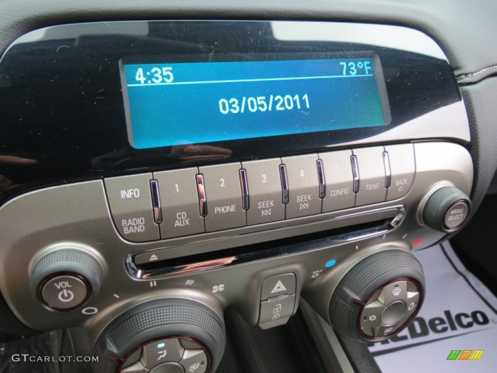 2012 Chevrolet Camaro LT/RS Convertible Audio System Photo #69250194