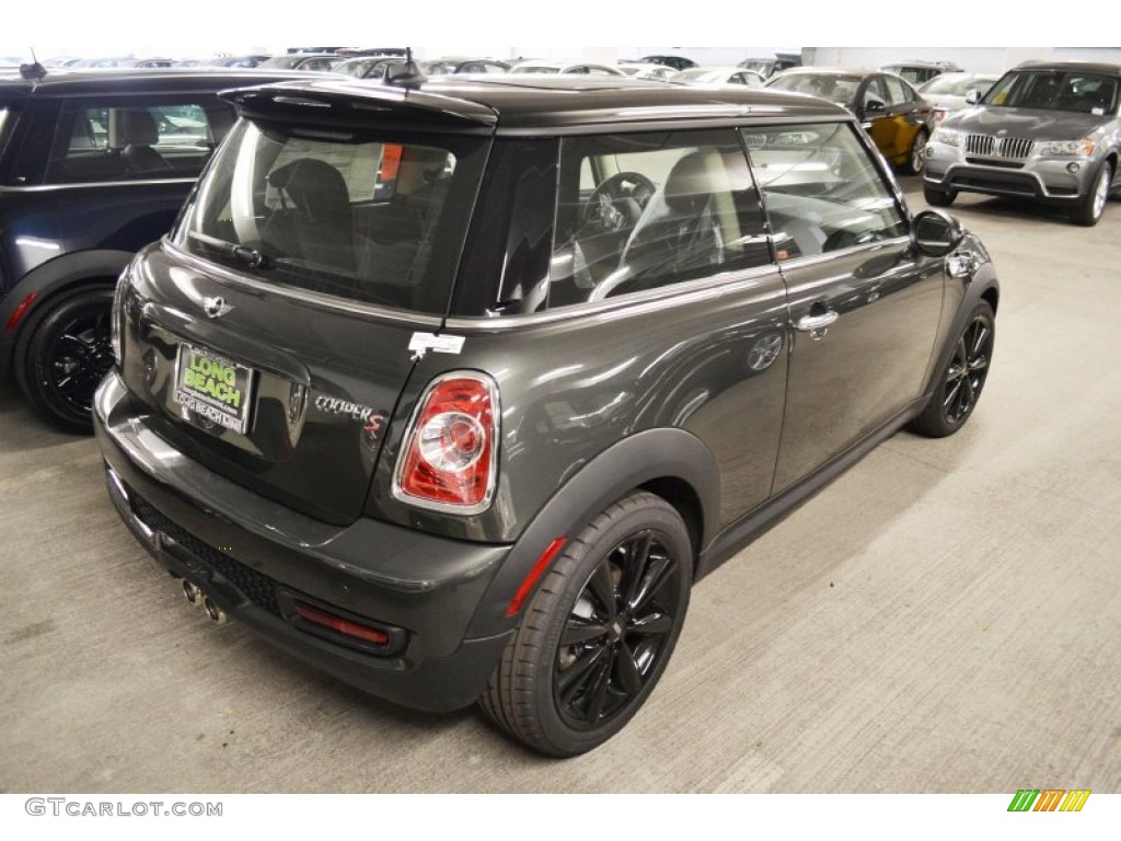 2013 Cooper S Hardtop - Eclipse Gray Metallic / Carbon Black photo #3