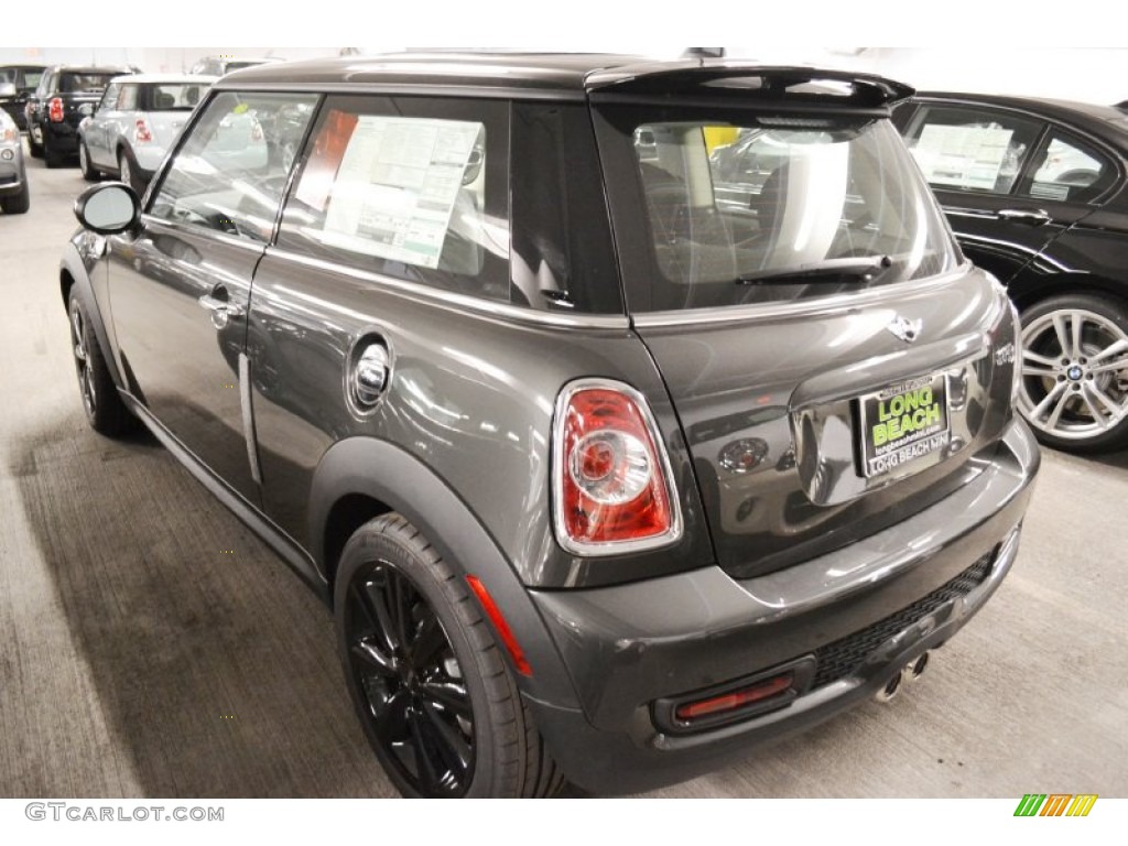 2013 Cooper S Hardtop - Eclipse Gray Metallic / Carbon Black photo #4
