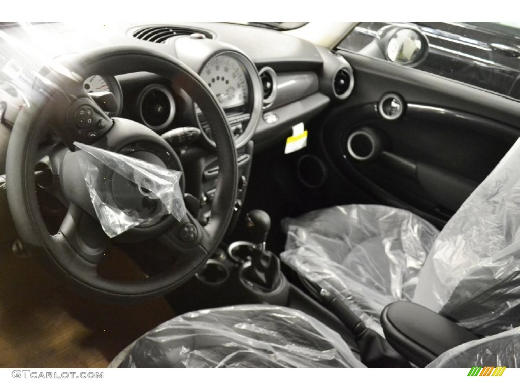 2013 Cooper S Hardtop - Eclipse Gray Metallic / Carbon Black photo #6
