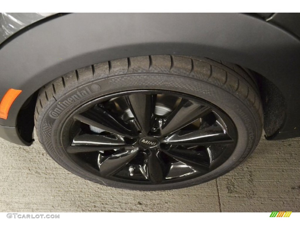2013 Cooper S Hardtop - Eclipse Gray Metallic / Carbon Black photo #7