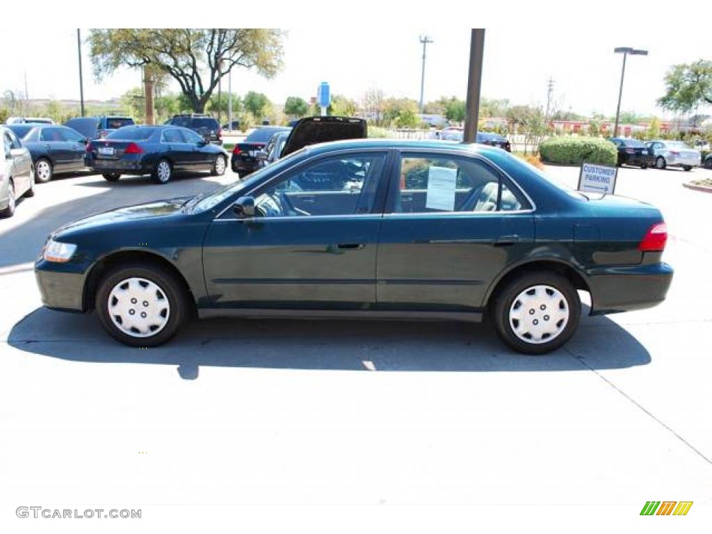 1998 Accord LX Sedan - Dark Emerald Pearl / Ivory photo #4