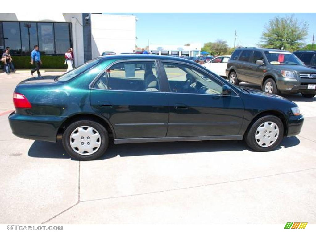 1998 Accord LX Sedan - Dark Emerald Pearl / Ivory photo #8