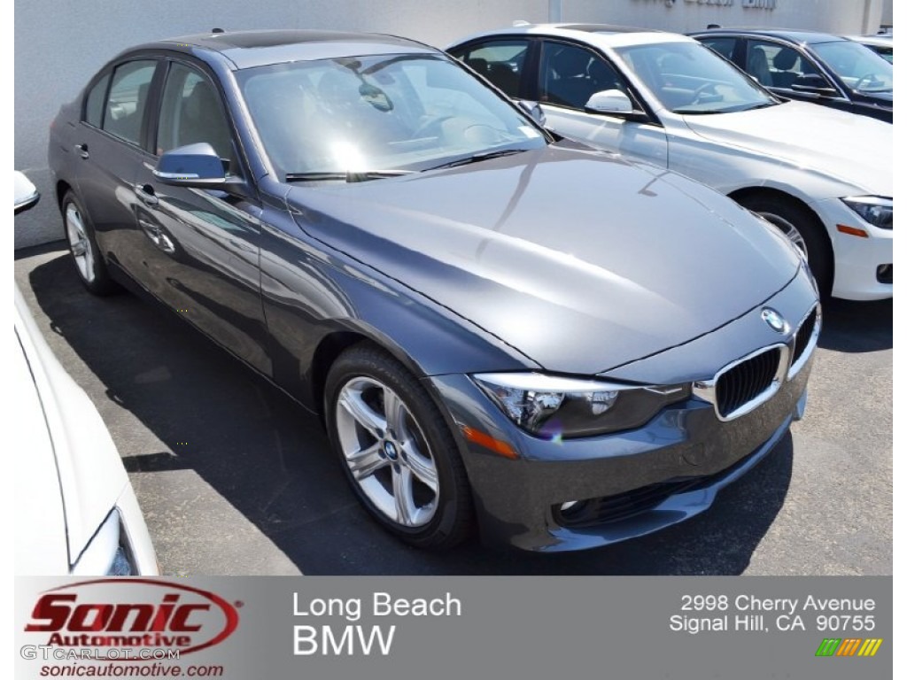 2012 3 Series 328i Sedan - Mineral Grey Metallic / Black photo #1