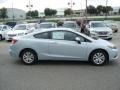 Cool Mist Metallic 2012 Honda Civic LX Coupe Exterior