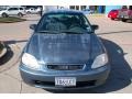 1998 Cyclone Blue Metallic Honda Civic DX Sedan  photo #2