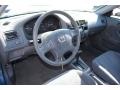 1998 Cyclone Blue Metallic Honda Civic DX Sedan  photo #16