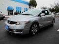 2011 Alabaster Silver Metallic Honda Civic LX Coupe  photo #6