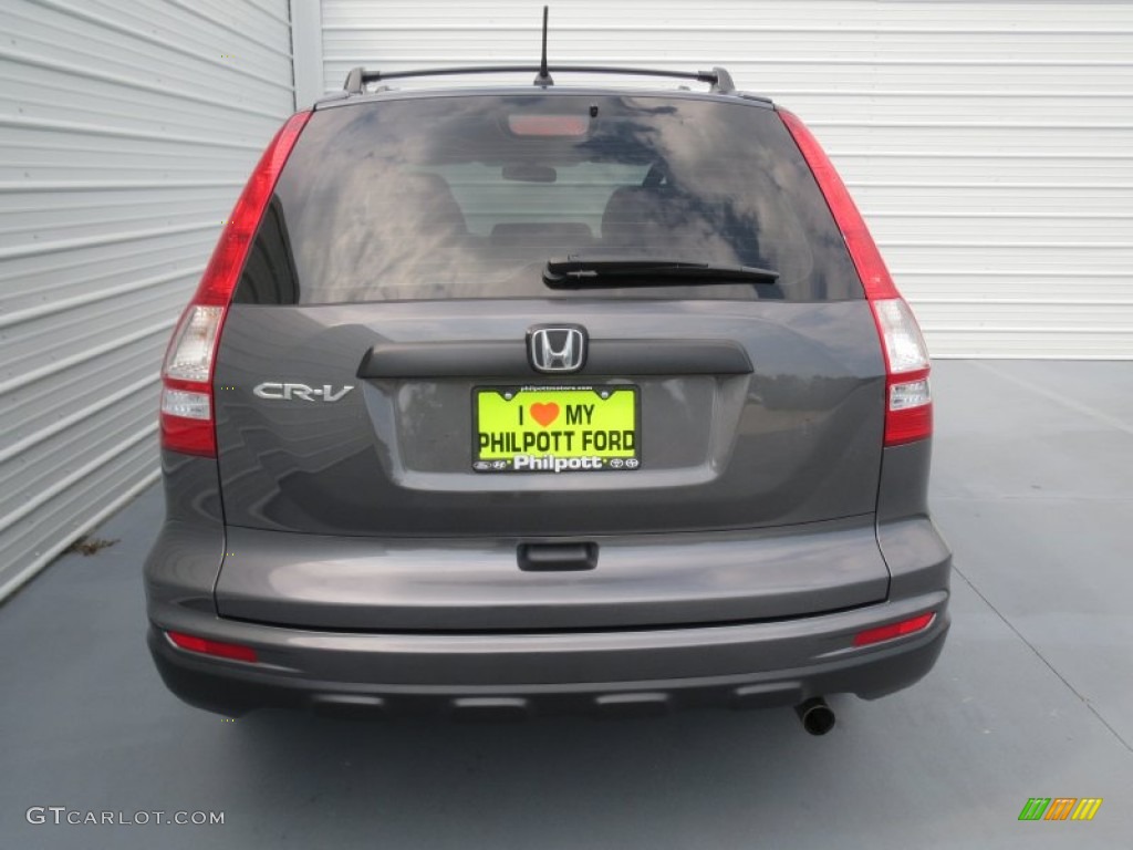 2011 CR-V LX - Polished Metal Metallic / Black photo #4