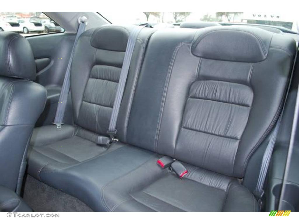 1999 Accord EX Coupe - Flamenco Black Pearl / Charcoal photo #15