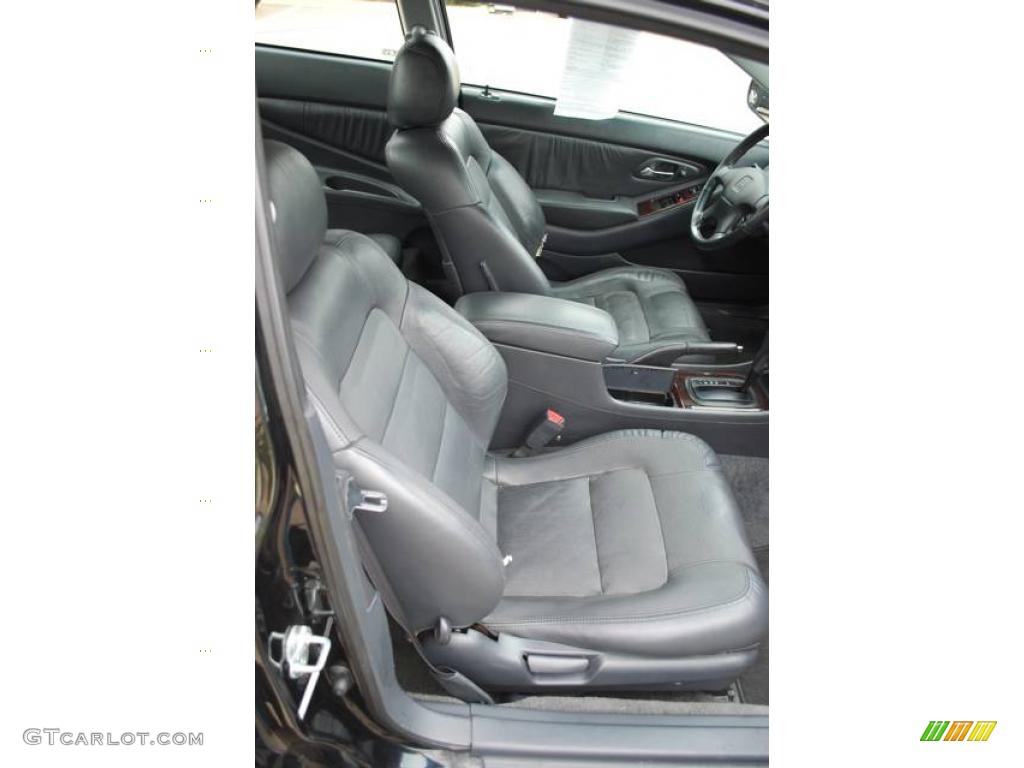 1999 Accord EX Coupe - Flamenco Black Pearl / Charcoal photo #20