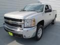 2010 Sheer Silver Metallic Chevrolet Silverado 2500HD LT Extended Cab 4x4  photo #6