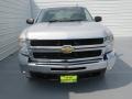 2010 Sheer Silver Metallic Chevrolet Silverado 2500HD LT Extended Cab 4x4  photo #7