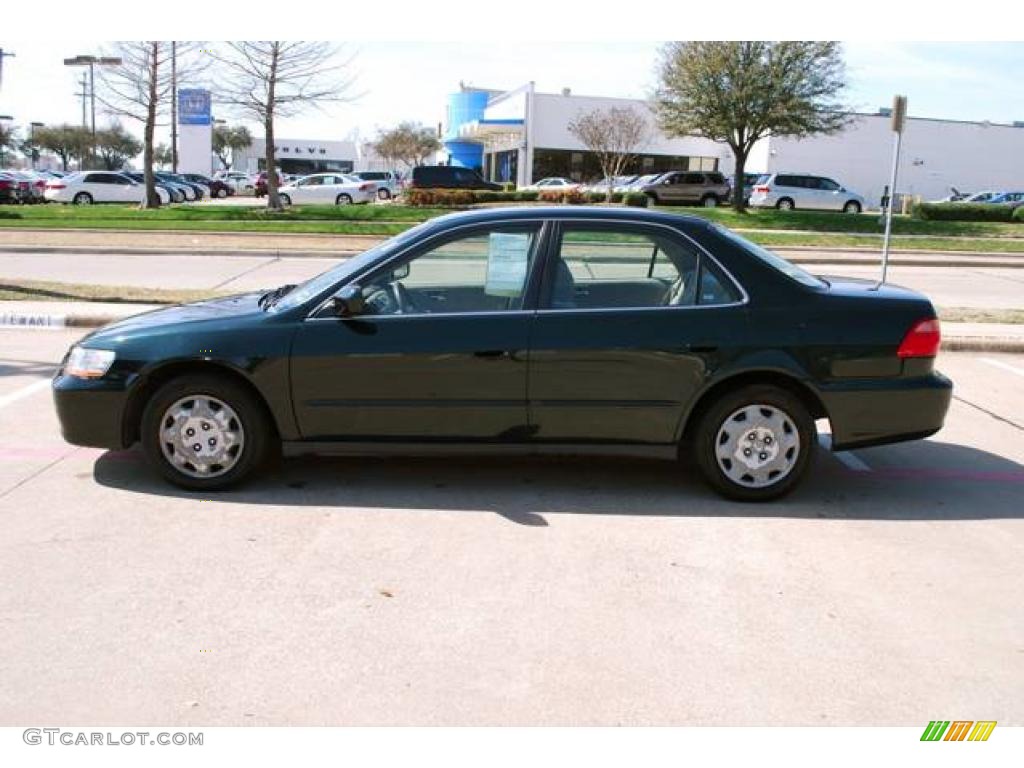 1999 Accord LX Sedan - Dark Emerald Pearl / Ivory photo #4