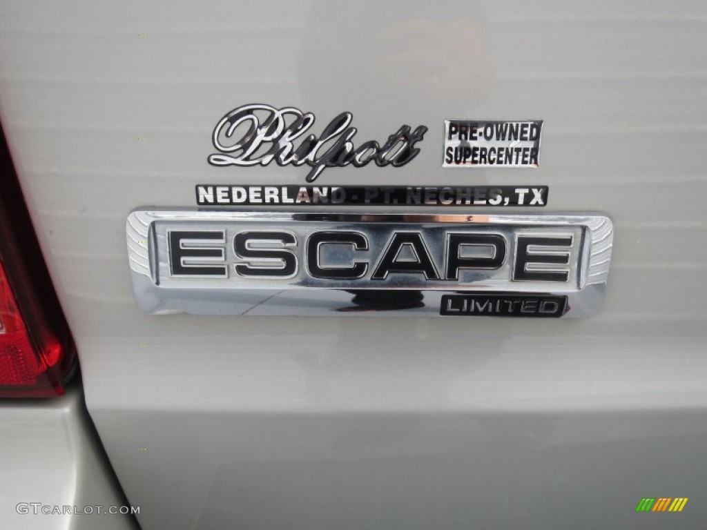 2008 Escape Limited - Light Sage Metallic / Charcoal photo #15