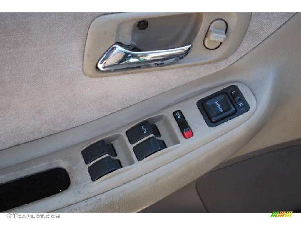 1999 Accord LX Sedan - Dark Emerald Pearl / Ivory photo #12