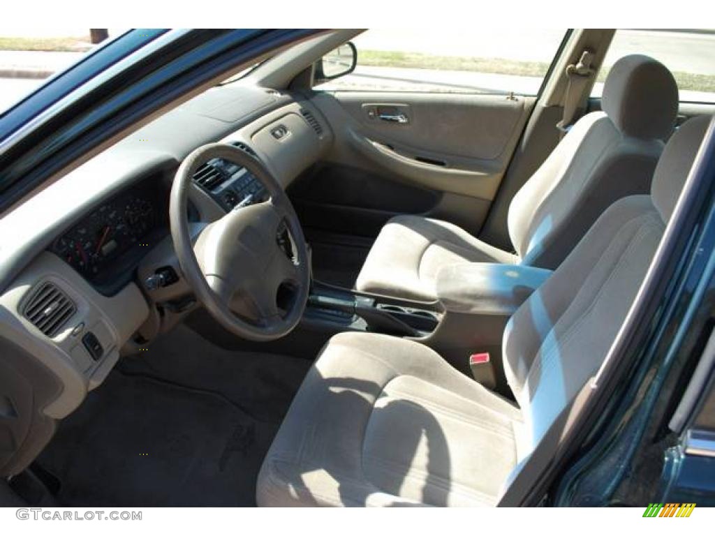 1999 Accord LX Sedan - Dark Emerald Pearl / Ivory photo #13