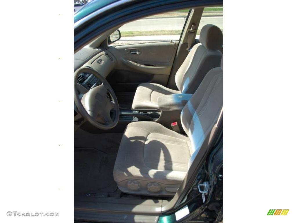 1999 Accord LX Sedan - Dark Emerald Pearl / Ivory photo #14