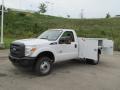 2012 Oxford White Ford F350 Super Duty XL Regular Cab Utility Truck  photo #8