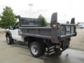Oxford White - F550 Super Duty XL Regular Cab 4x4 Dump Truck Photo No. 7