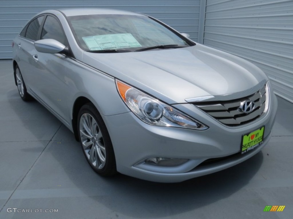 2013 Sonata Limited 2.0T - Radiant Silver / Gray photo #1