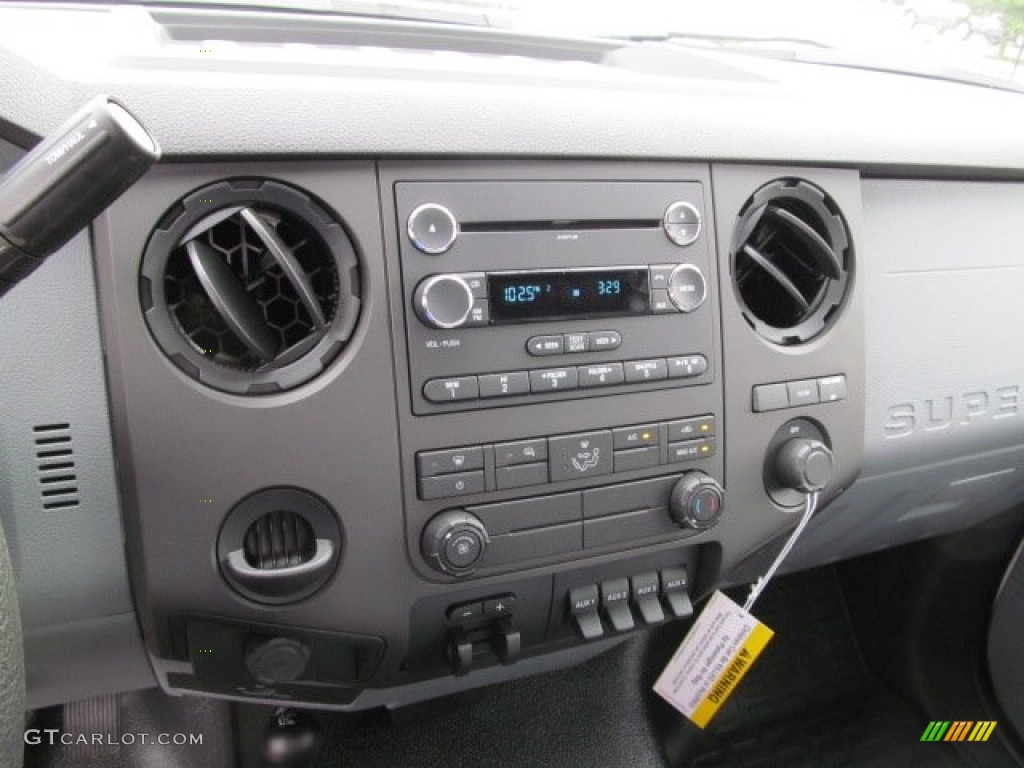 2012 Ford F550 Super Duty XL Regular Cab 4x4 Dump Truck Controls Photo #69258220