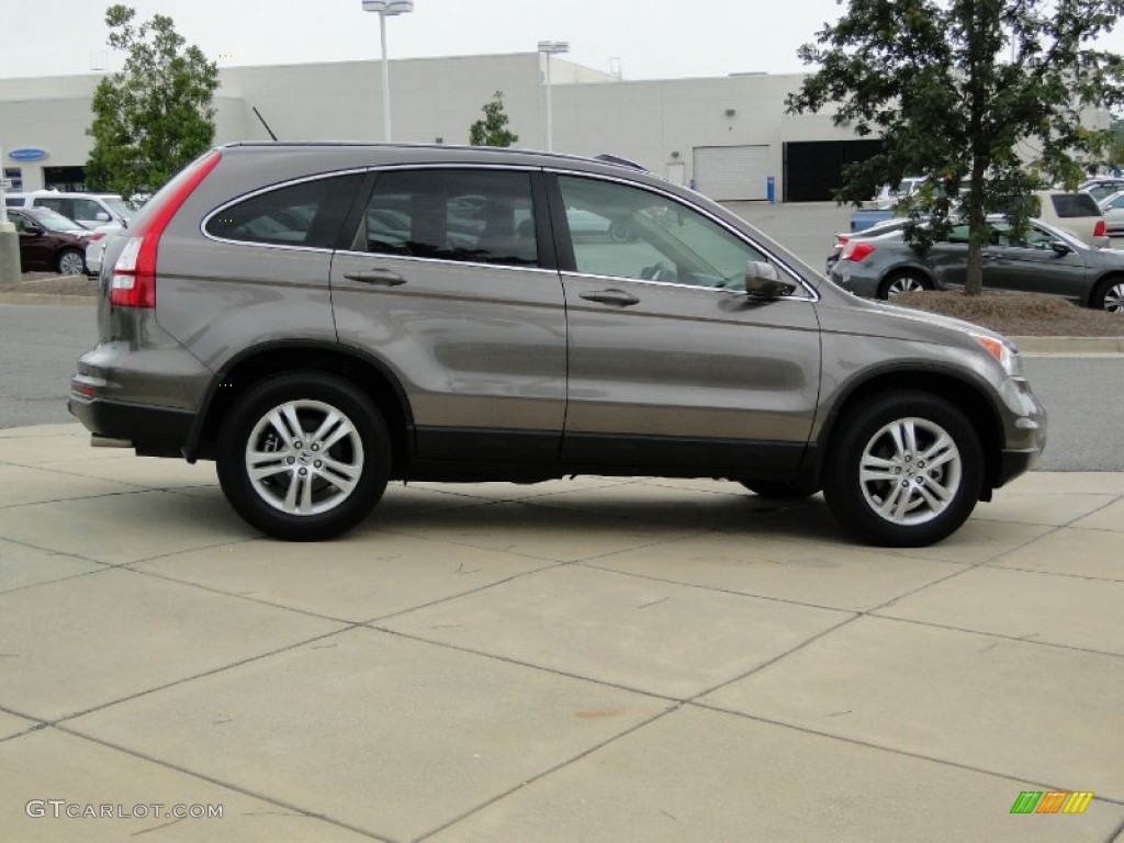 2010 CR-V EX-L - Urban Titanium Metallic / Ivory photo #4