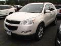 2012 Gold Mist Metallic Chevrolet Traverse LT AWD  photo #1