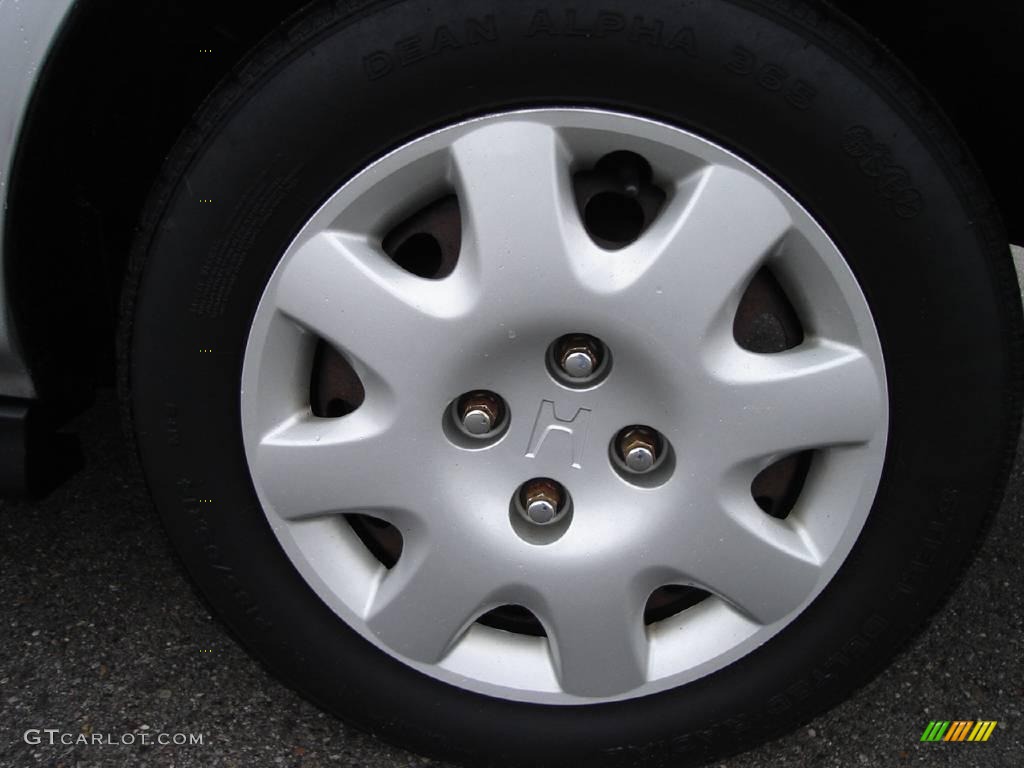 1999 Civic LX Sedan - Vogue Silver Metallic / Dark Gray photo #11