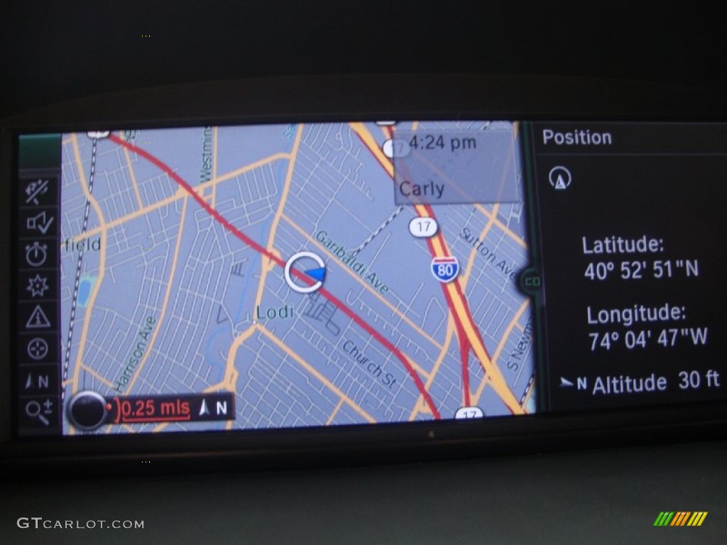 2010 BMW 5 Series 550i Sedan Navigation Photo #69259064