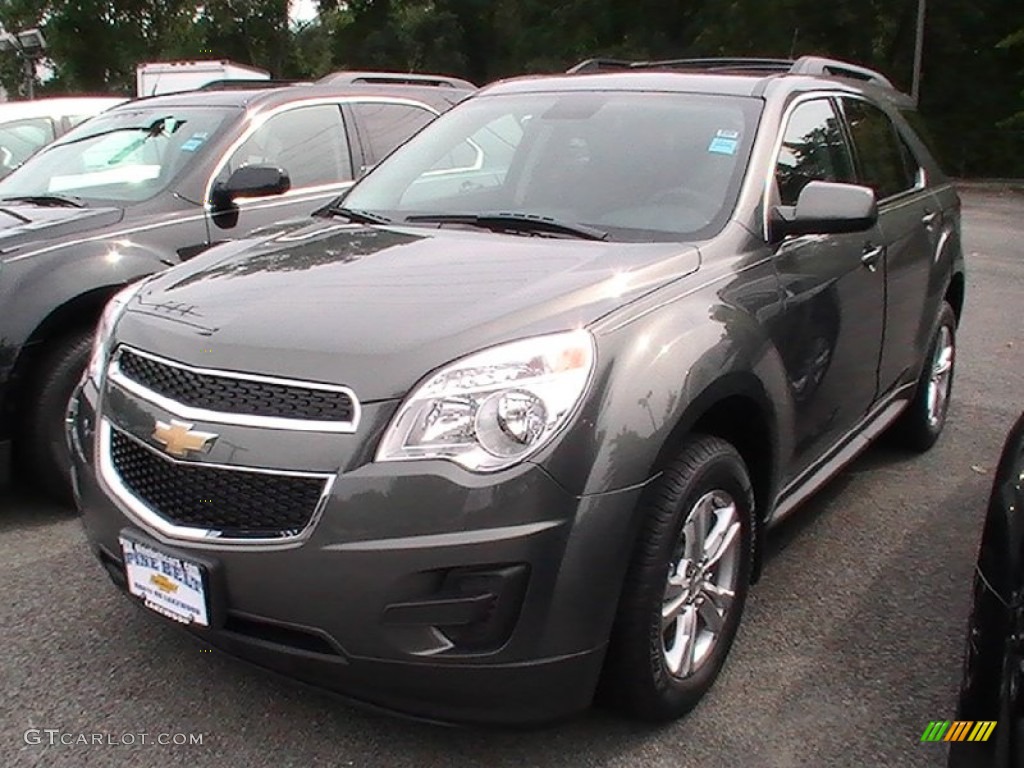 2013 Equinox LT - Steel Green Metallic / Jet Black photo #1