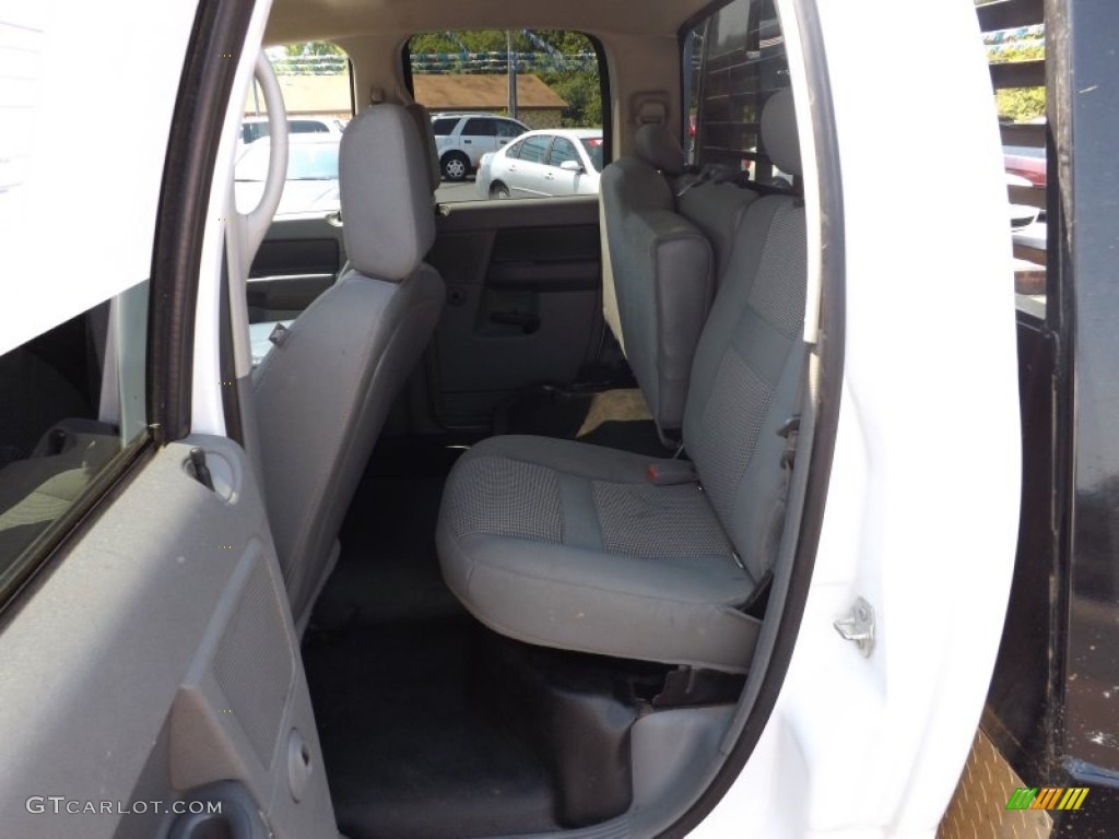 2008 Ram 3500 ST Quad Cab 4x4 Chassis - Bright White / Medium Slate Gray photo #16