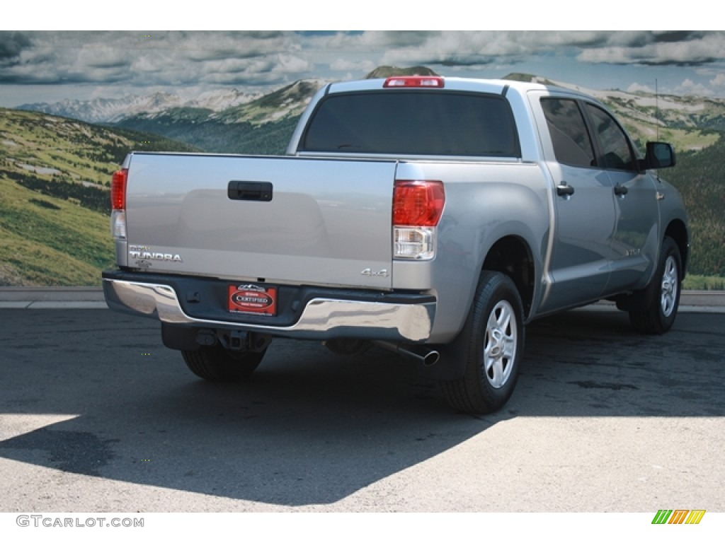 2010 Tundra CrewMax 4x4 - Silver Sky Metallic / Graphite Gray photo #3