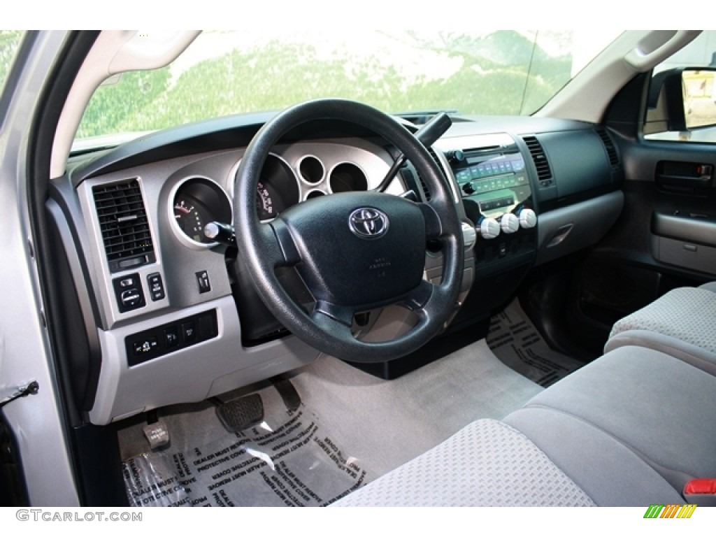 2010 Tundra CrewMax 4x4 - Silver Sky Metallic / Graphite Gray photo #9