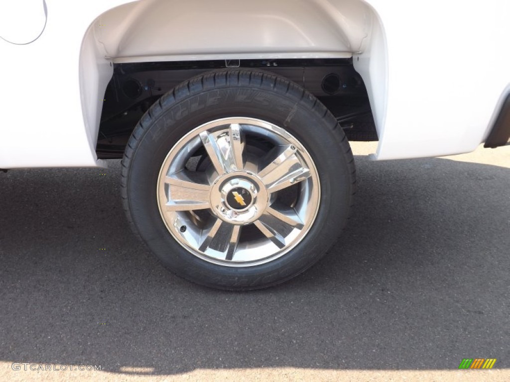 2013 Silverado 1500 LT Crew Cab - Summit White / Ebony photo #20