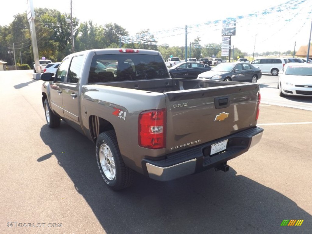 2013 Silverado 1500 LT Crew Cab 4x4 - Mocha Steel Metallic / Ebony photo #3