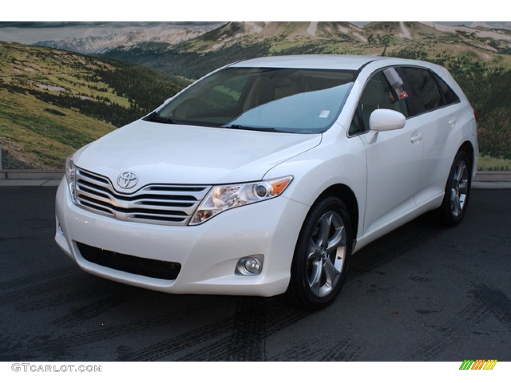 Blizzard Pearl 2009 Toyota Venza V6 AWD Exterior Photo #69260250