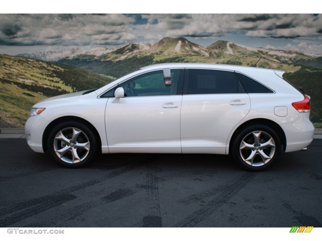 Blizzard Pearl 2009 Toyota Venza V6 AWD Exterior Photo #69260262