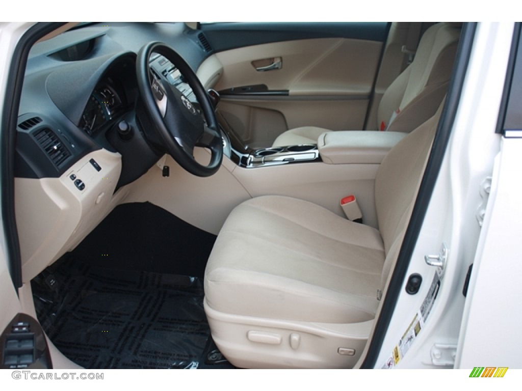 Ivory Interior 2009 Toyota Venza V6 AWD Photo #69260330