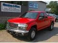 Fire Red 2008 GMC Canyon SLE Extended Cab 4x4