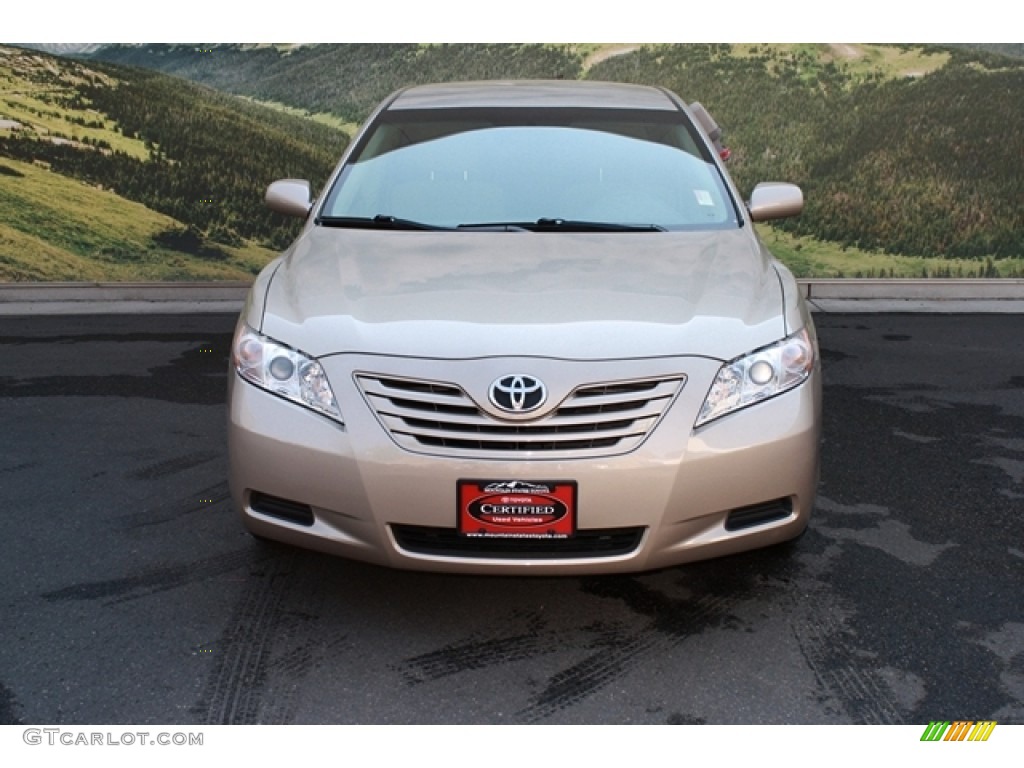 2008 Camry LE V6 - Desert Sand Mica / Bisque photo #7