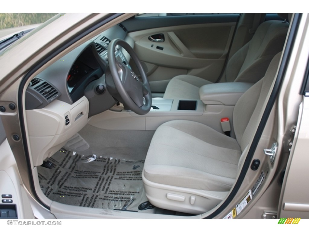 2008 Camry LE V6 - Desert Sand Mica / Bisque photo #13