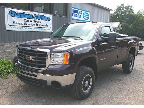 2008 GMC Sierra 2500HD SLE Regular Cab 4x4 Data, Info and Specs